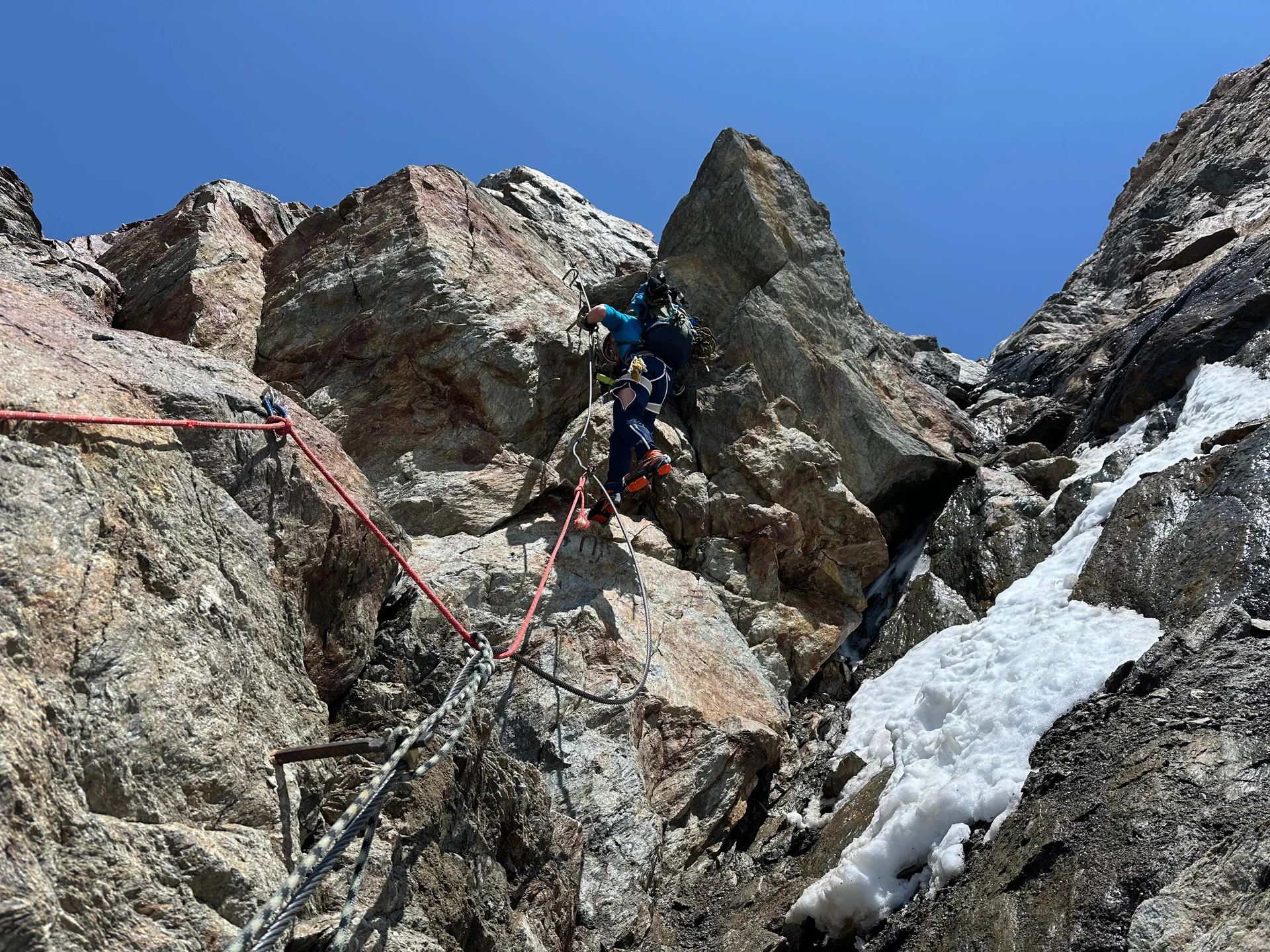 DAV Sektion Dingolfing auf der Wildspitze  | © Ernst Konrad