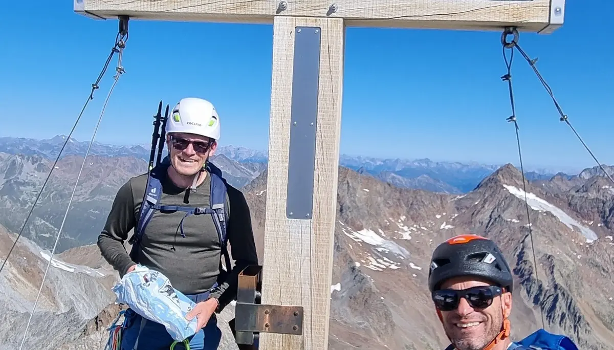 Erfolgreiche Hochtour auf die Hochvernagtspitze | © Ernst Konrad