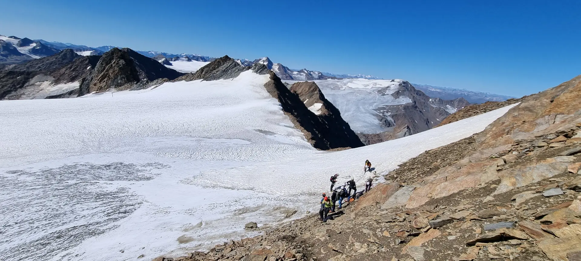 Erfolgreiche Hochtour auf die Hochvernagtspitze | © Ernst Konrad