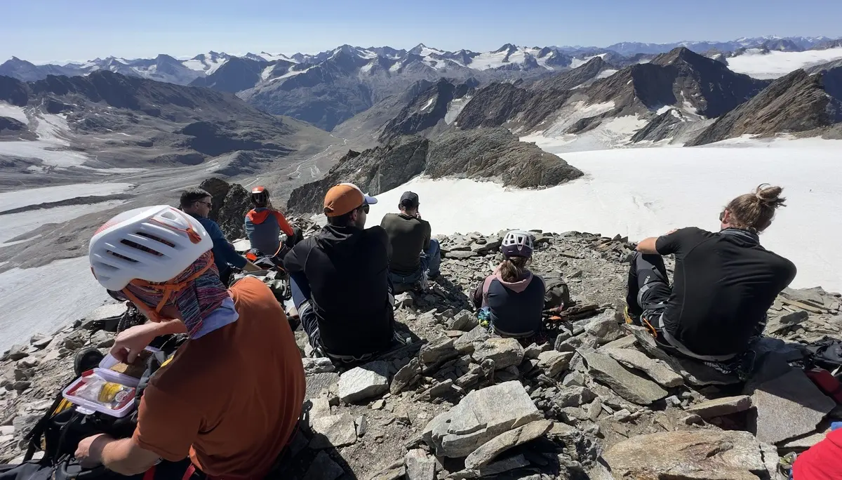 Erfolgreiche Hochtour auf die Hochvernagtspitze | © Ernst Konrad