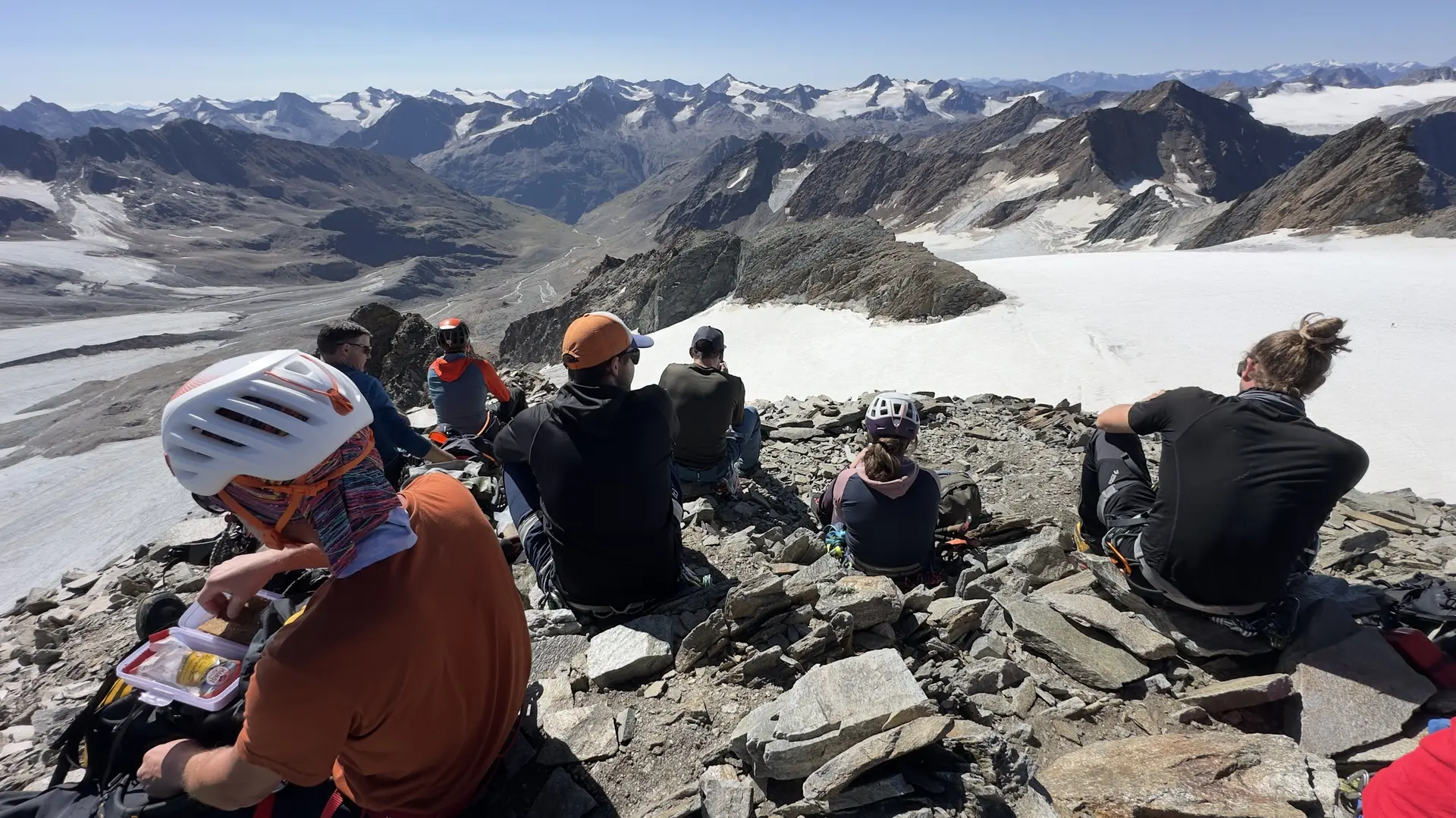 Erfolgreiche Hochtour auf die Hochvernagtspitze | © Ernst Konrad