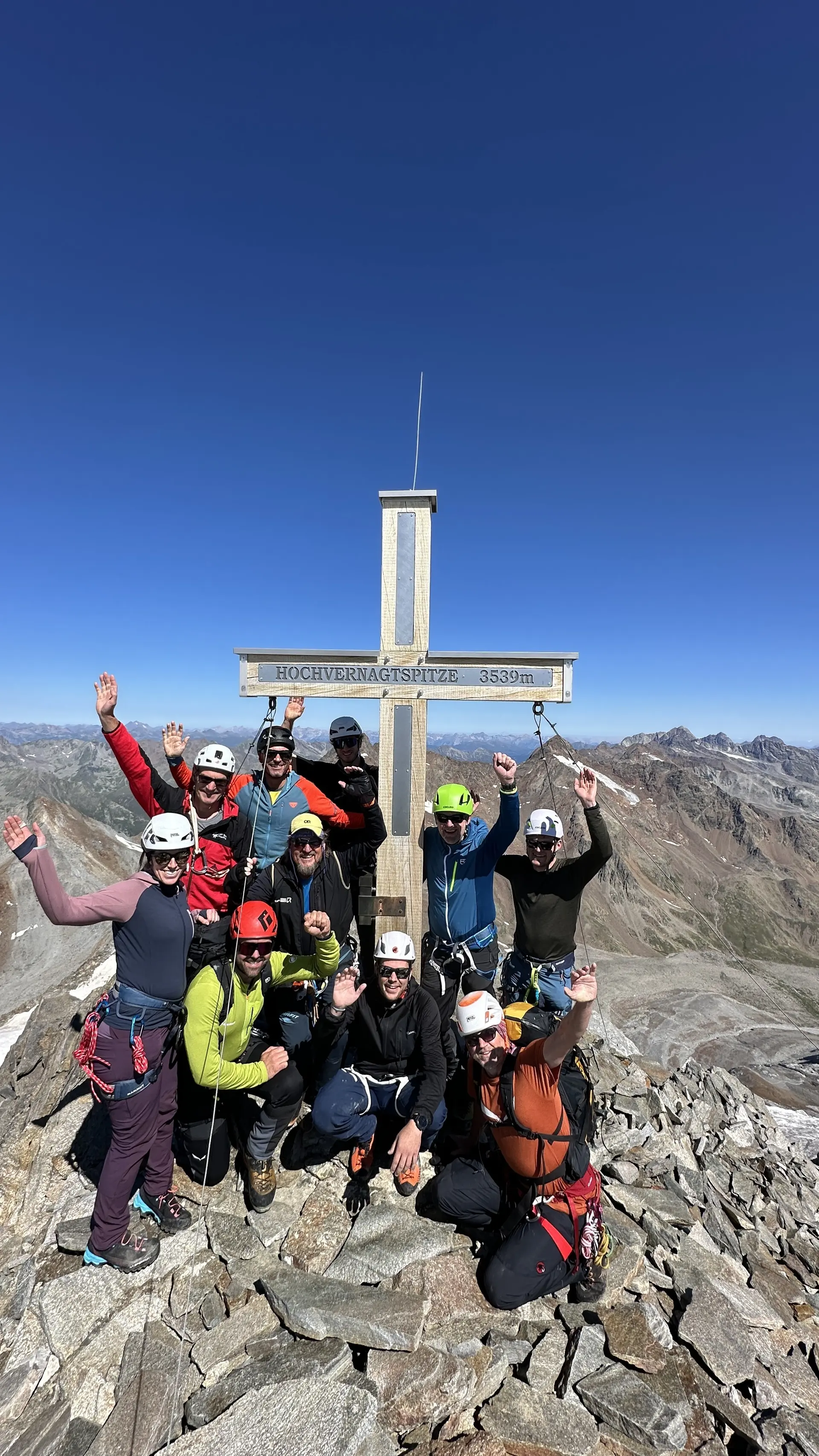Erfolgreiche Hochtour auf die Hochvernagtspitze | © Ernst Konrad