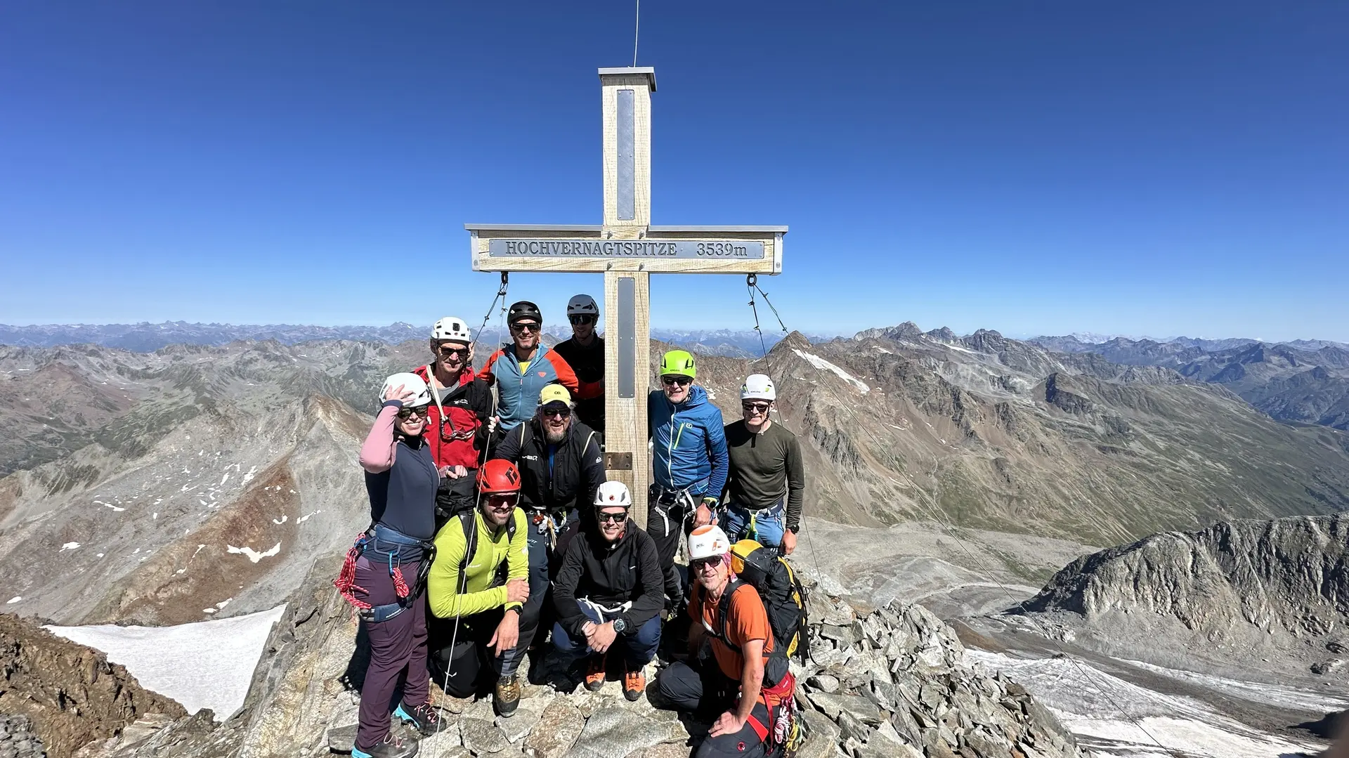 Erfolgreiche Hochtour auf die Hochvernagtspitze | © Ernst Konrad