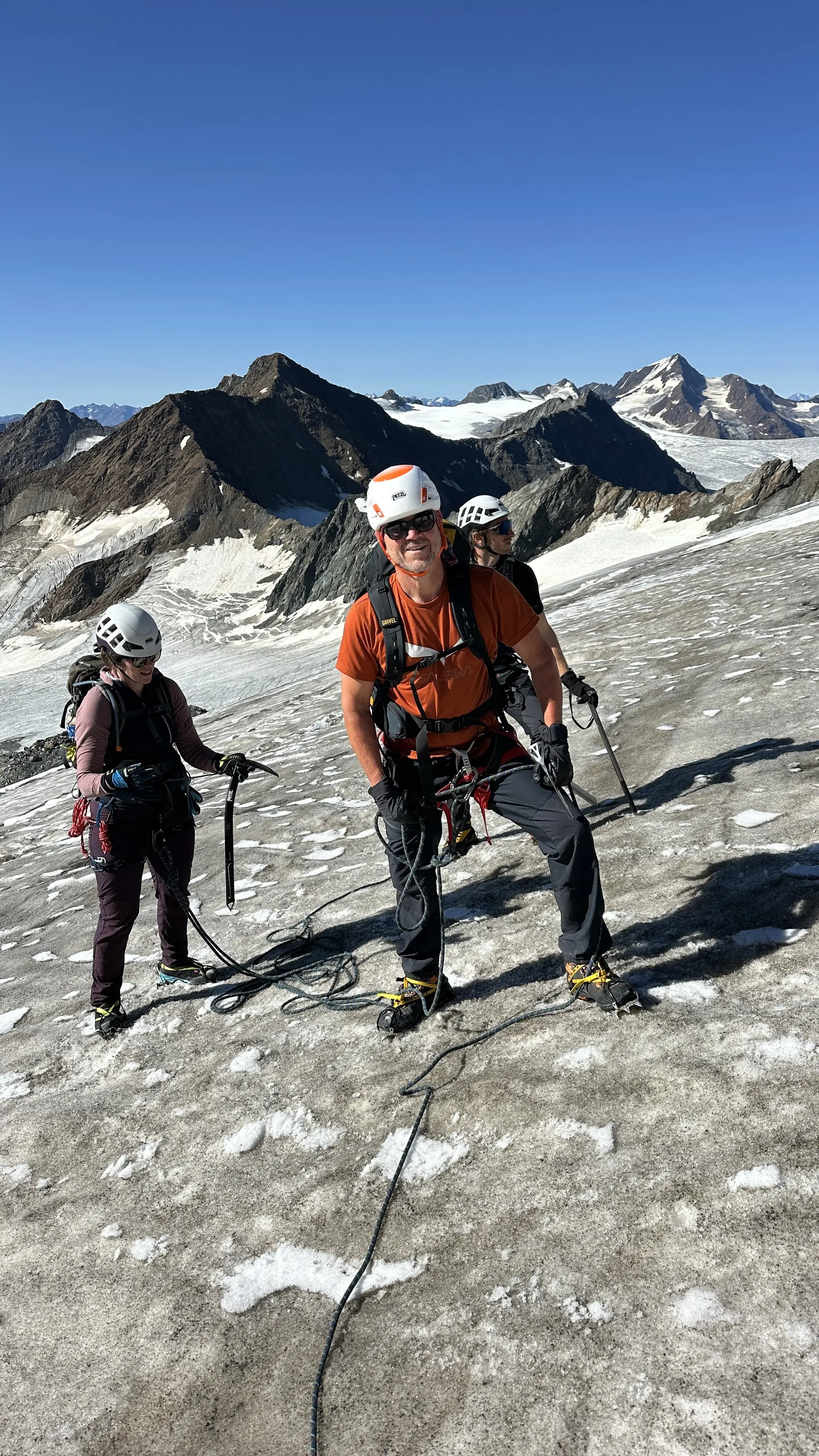 Erfolgreiche Hochtour auf die Hochvernagtspitze | © Ernst Konrad