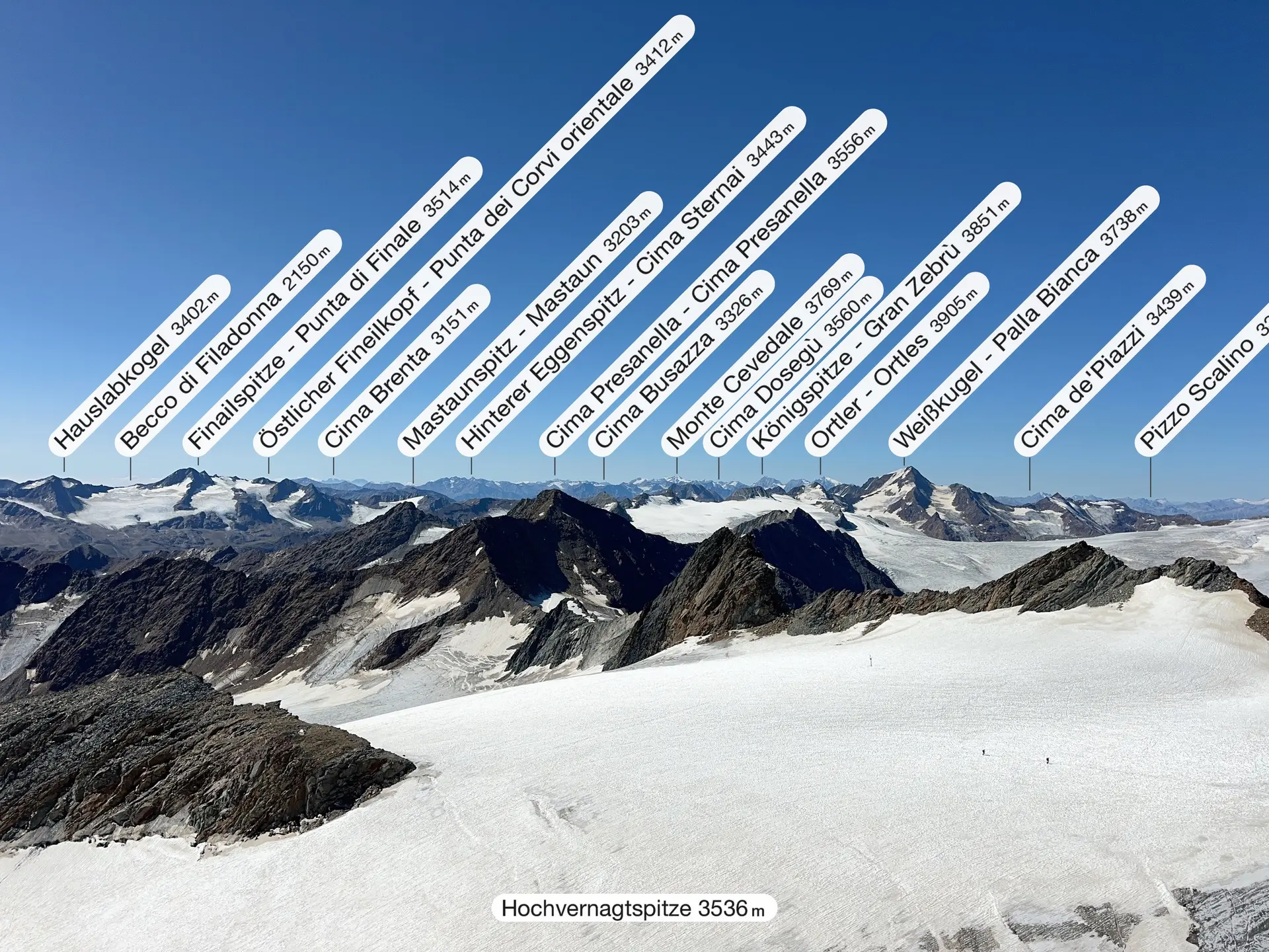 Erfolgreiche Hochtour auf die Hochvernagtspitze | © Ernst Konrad