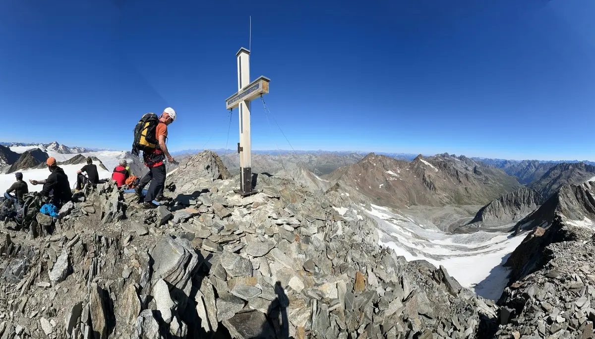 Erfolgreiche Hochtour auf die Hochvernagtspitze | © Ernst Konrad