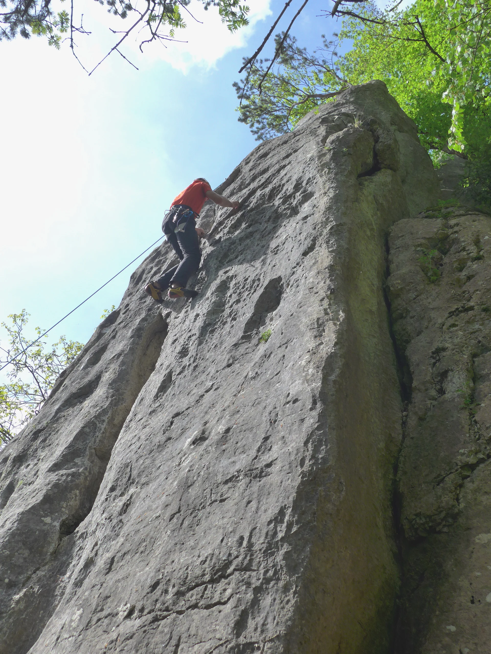 Ausfahrt zum Klettergarten Prunn im Altmühltal | © Able Ludwig