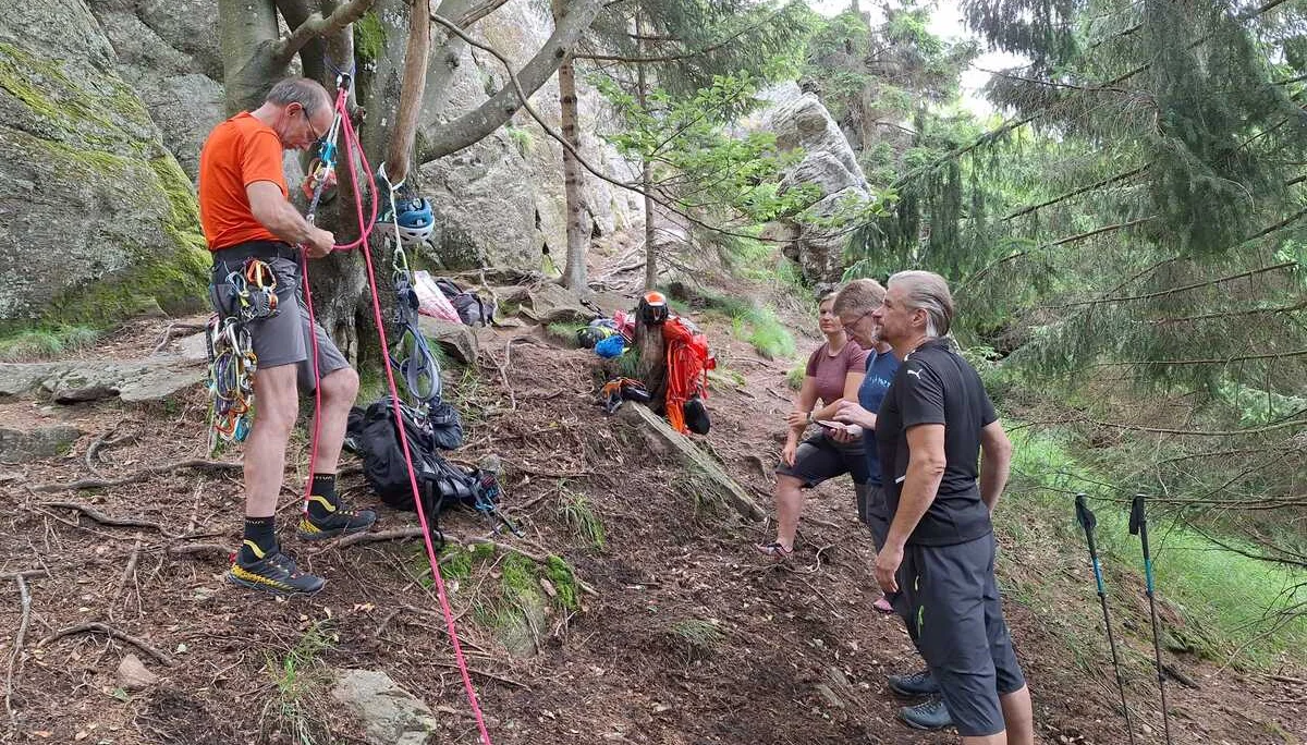 Kletterausfahrt zum Kaitersberg | © Able Ludwig