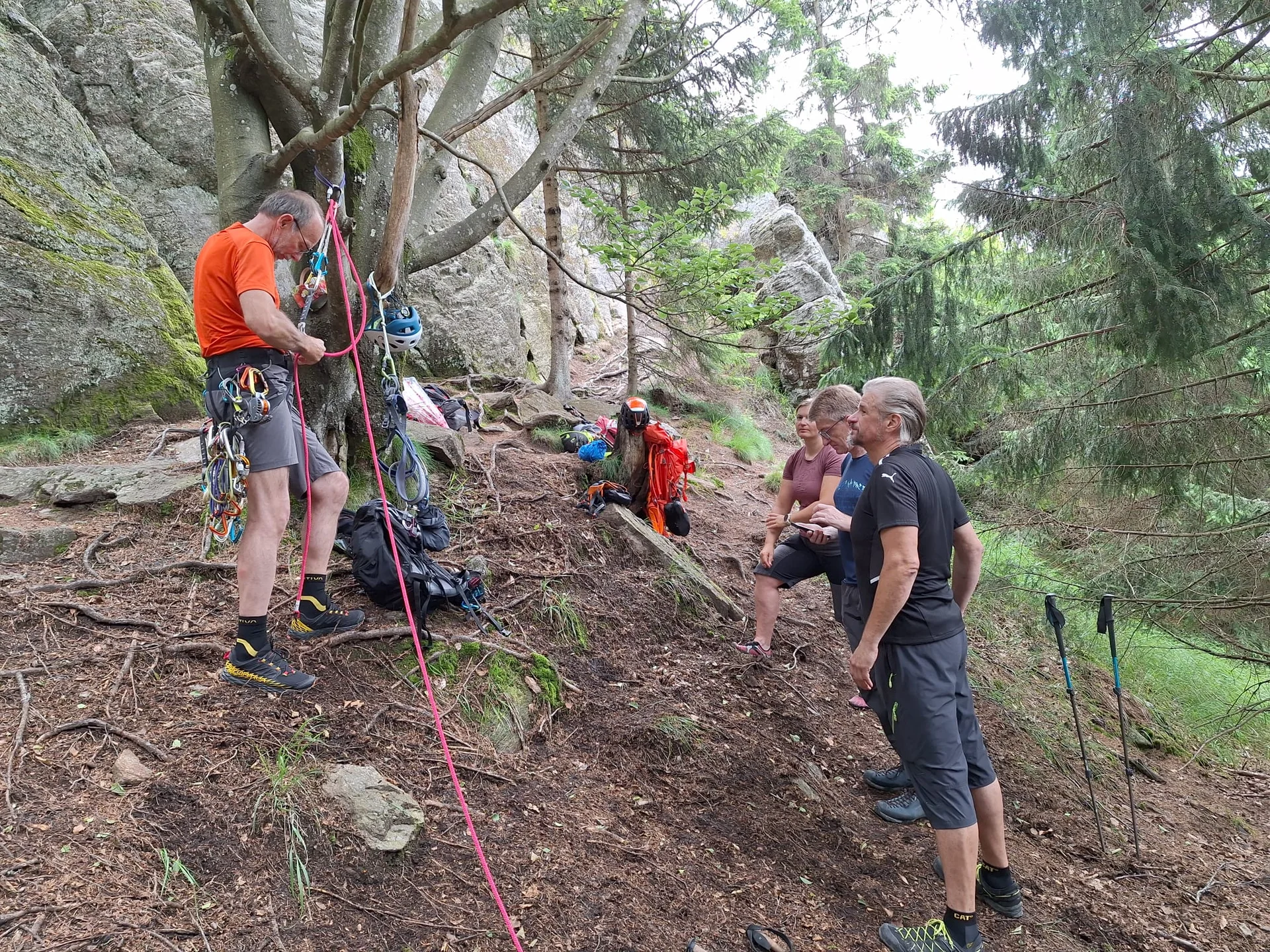 Kletterausfahrt zum Kaitersberg | © Able Ludwig
