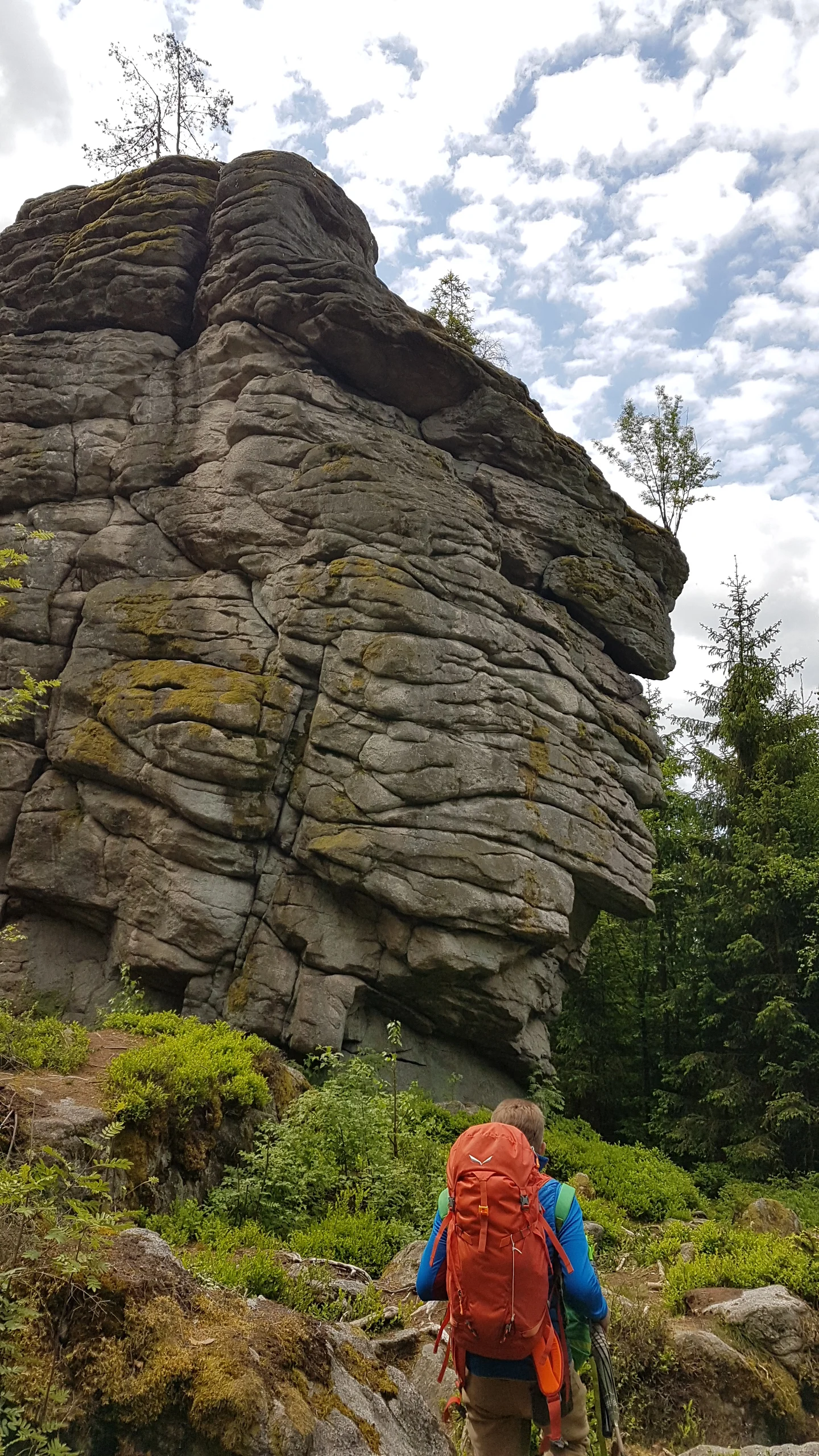 Klettern im Naturpark Steinwald | © Able Ludwig