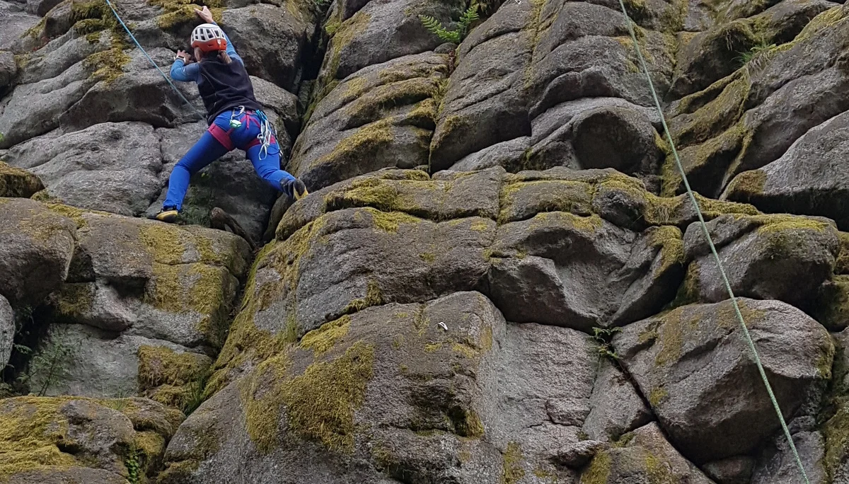 Klettern im Naturpark Steinwald | © Able Ludwig