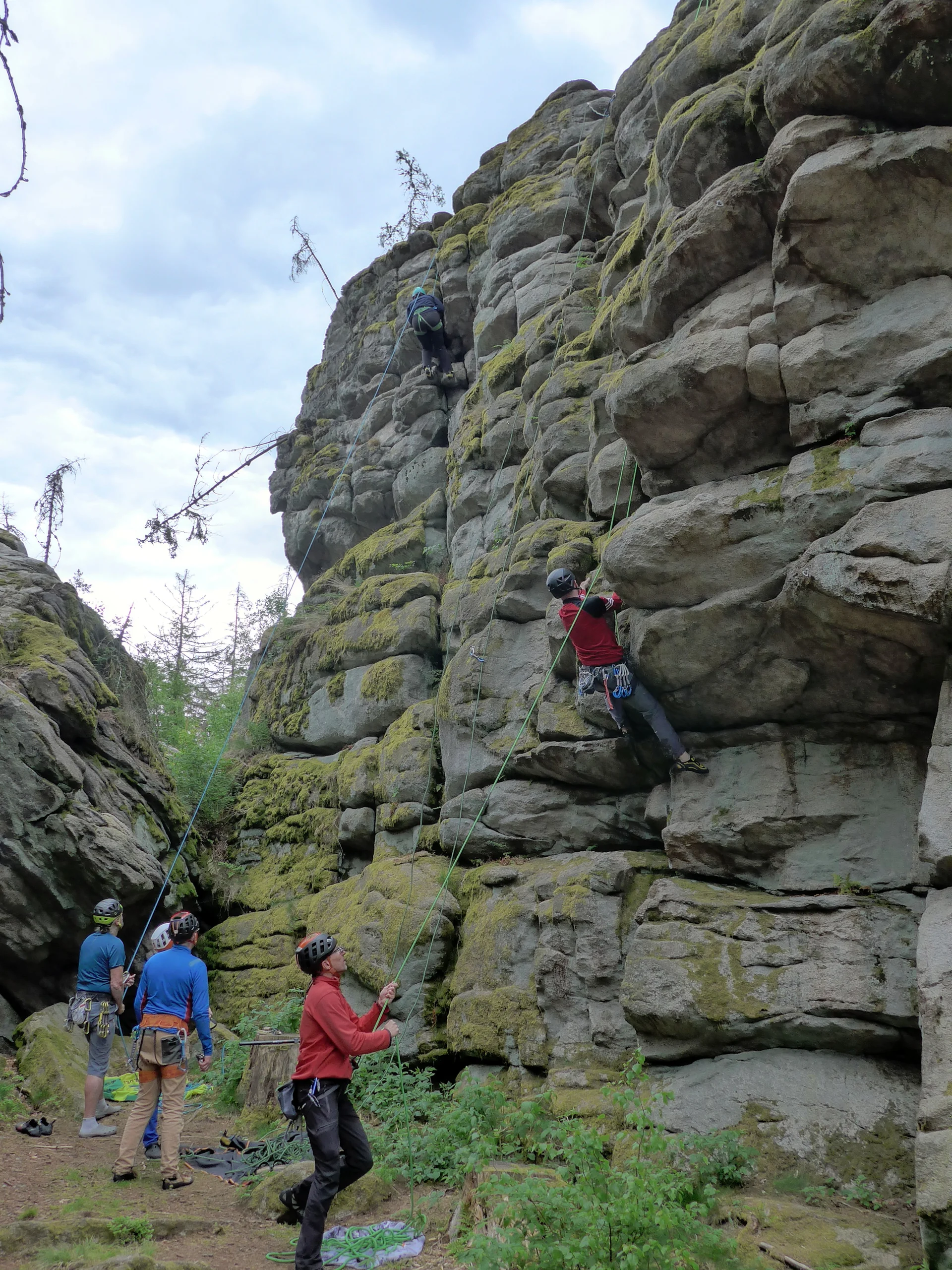 Klettern im Naturpark Steinwald | © Able Ludwig