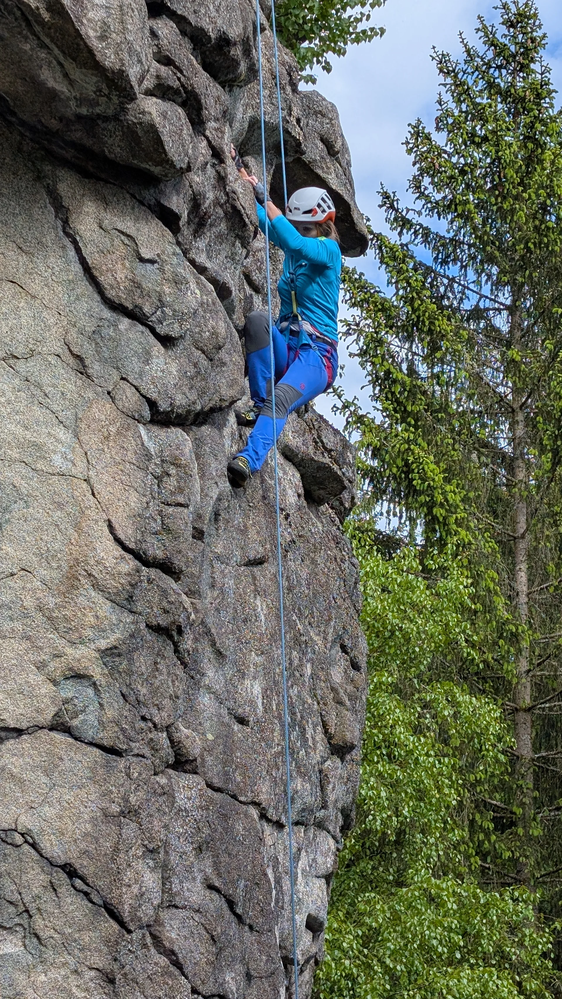 Klettern im Naturpark Steinwald | © Able Ludwig