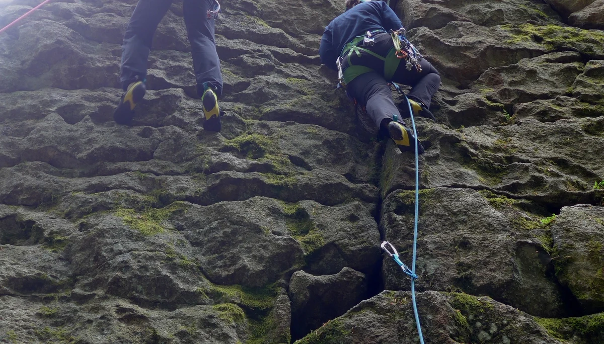 Klettern im Naturpark Steinwald | © Able Ludwig