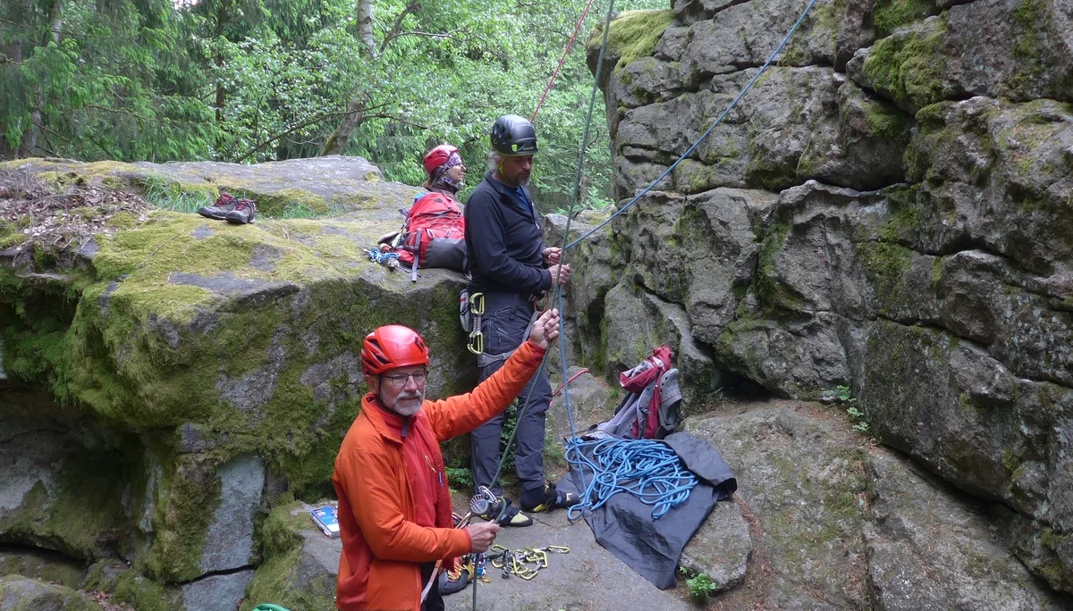 Klettern im Naturpark Steinwald | © Able Ludwig