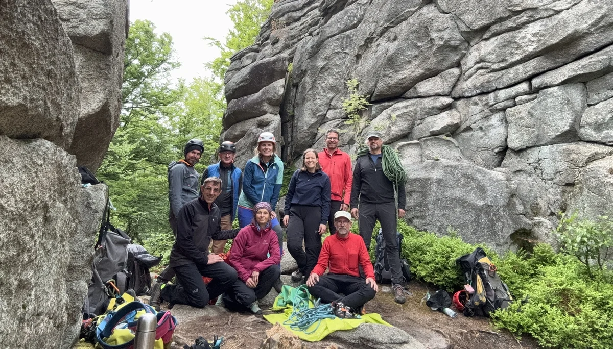 Klettern im Naturpark Steinwald | © Able Ludwig