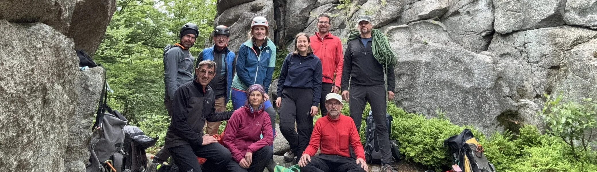 Klettern im Naturpark Steinwald | © Able Ludwig