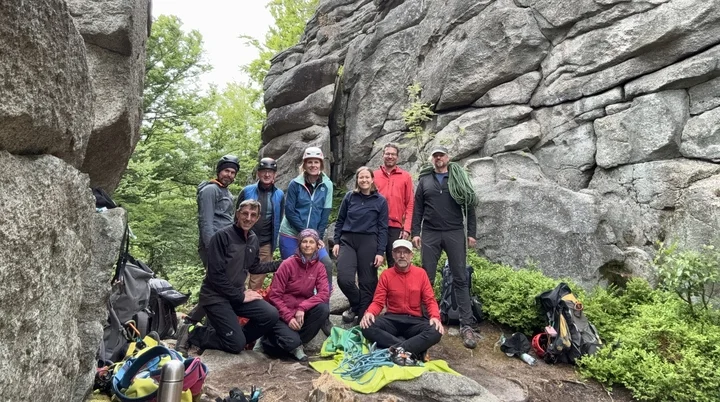 Klettern im Naturpark Steinwald | © Able Ludwig