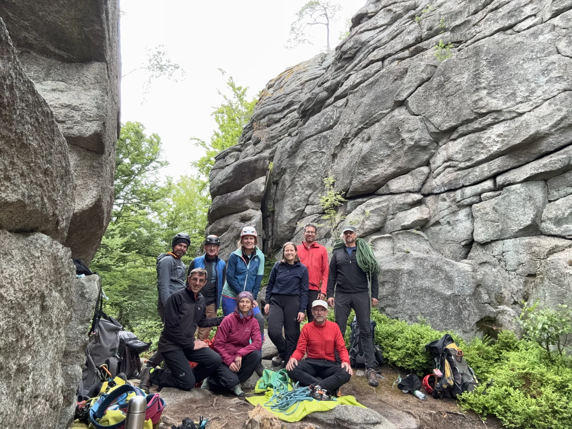 Klettern im Naturpark Steinwald | © Able Ludwig