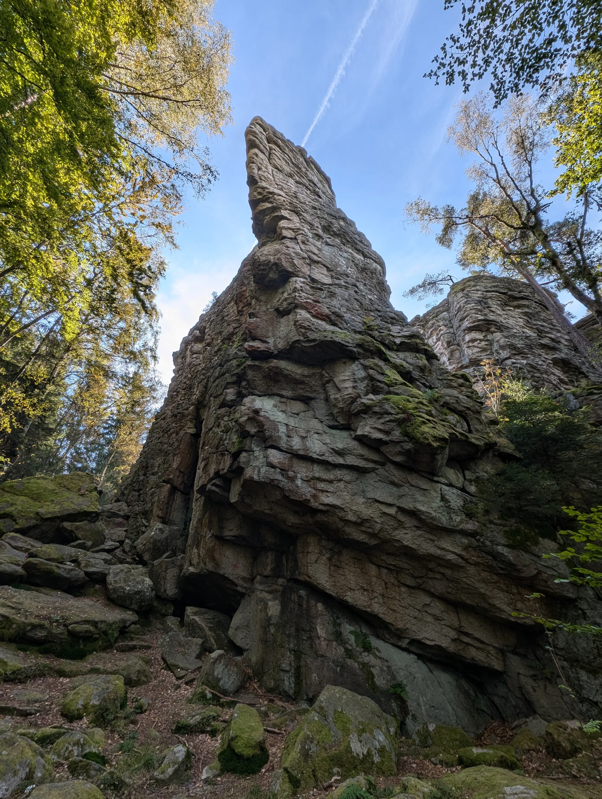 Klettern im Naturpark Steinwald | © Able Ludwig
