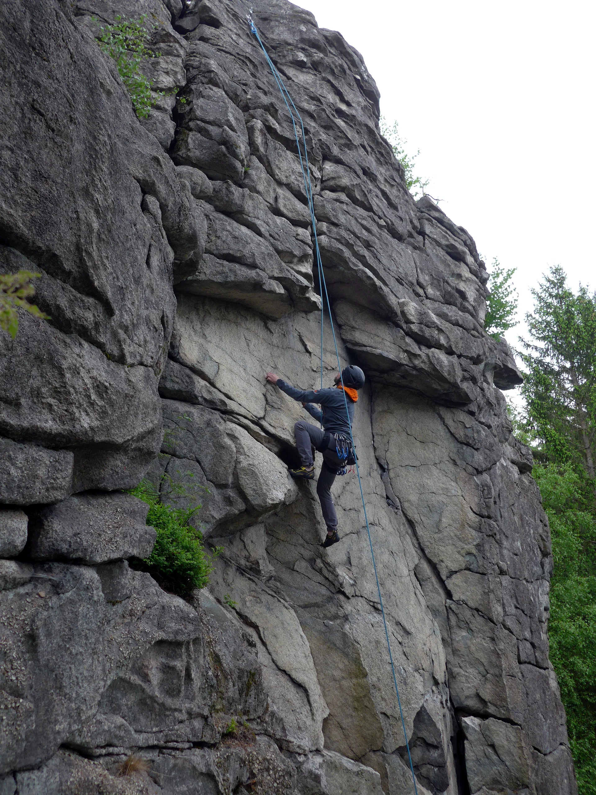 Klettern im Naturpark Steinwald | © Able Ludwig