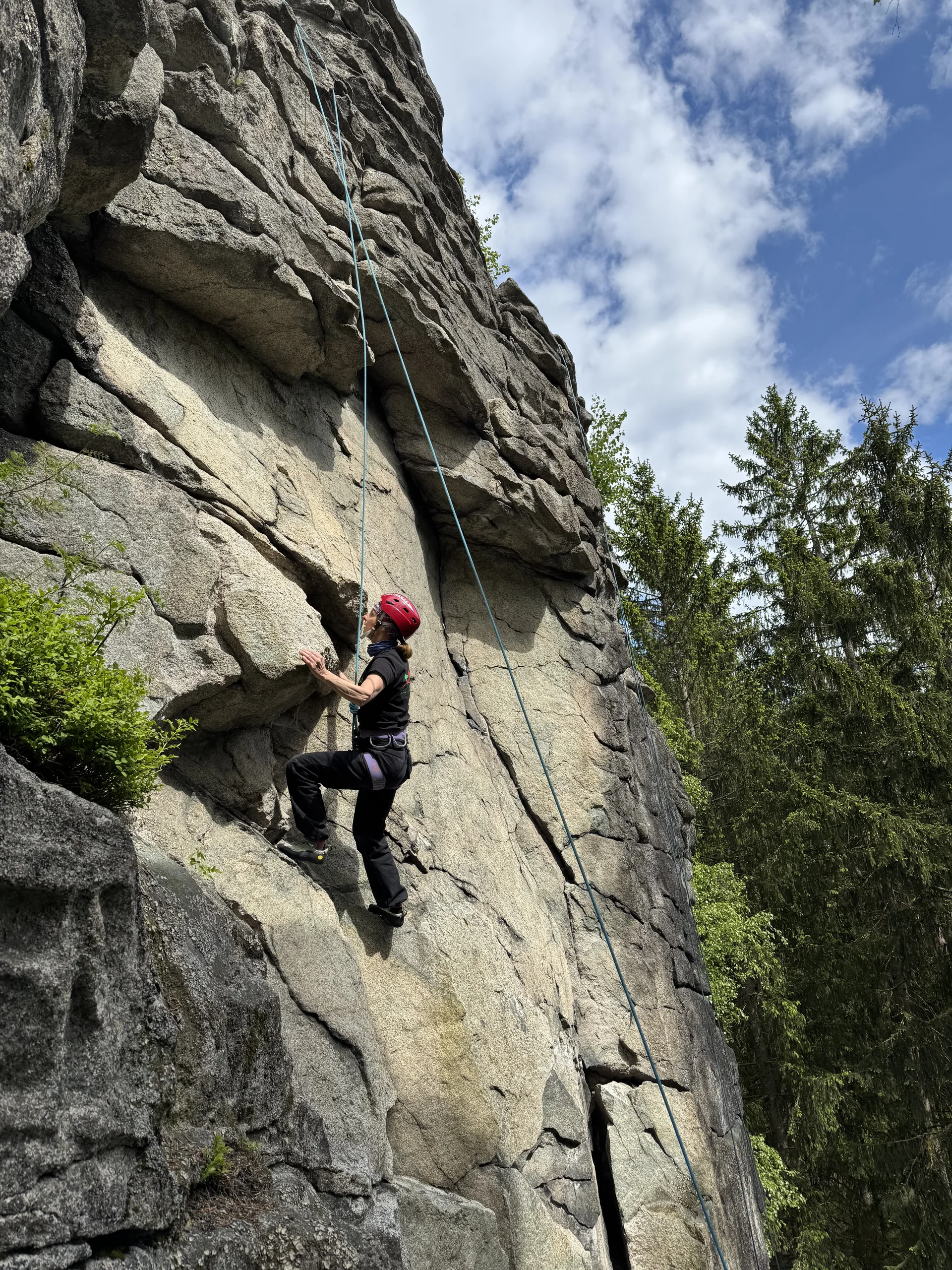 Klettern im Naturpark Steinwald | © Able Ludwig