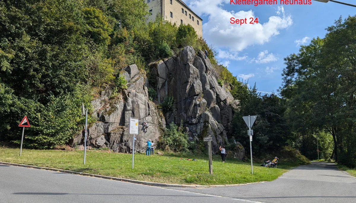 Klettern im Naturpark Steinwald | © Able Ludwig