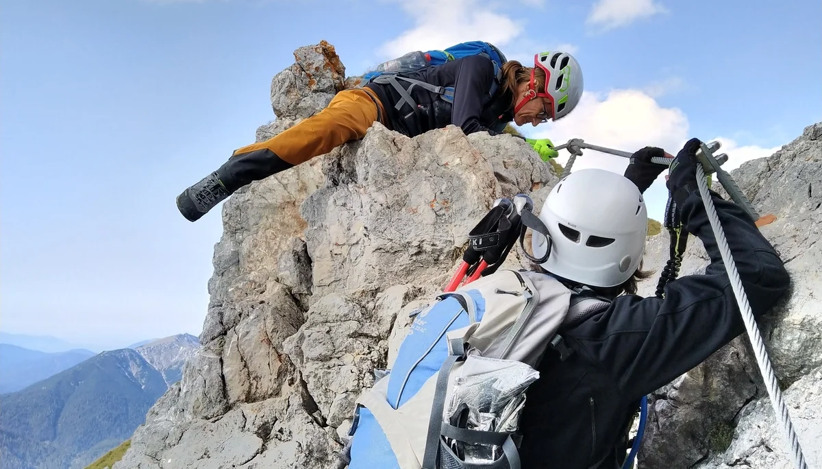 5 Gipfel-Klettersteig, Dalfazer Wasserfall | © 5 Gipfel-Klettersteig, Dalfazer Wasserfall