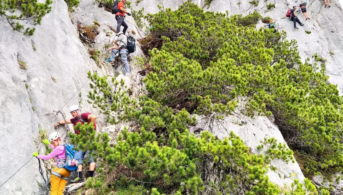 Klettersteig s'Schuastagangl | © Maier Georg