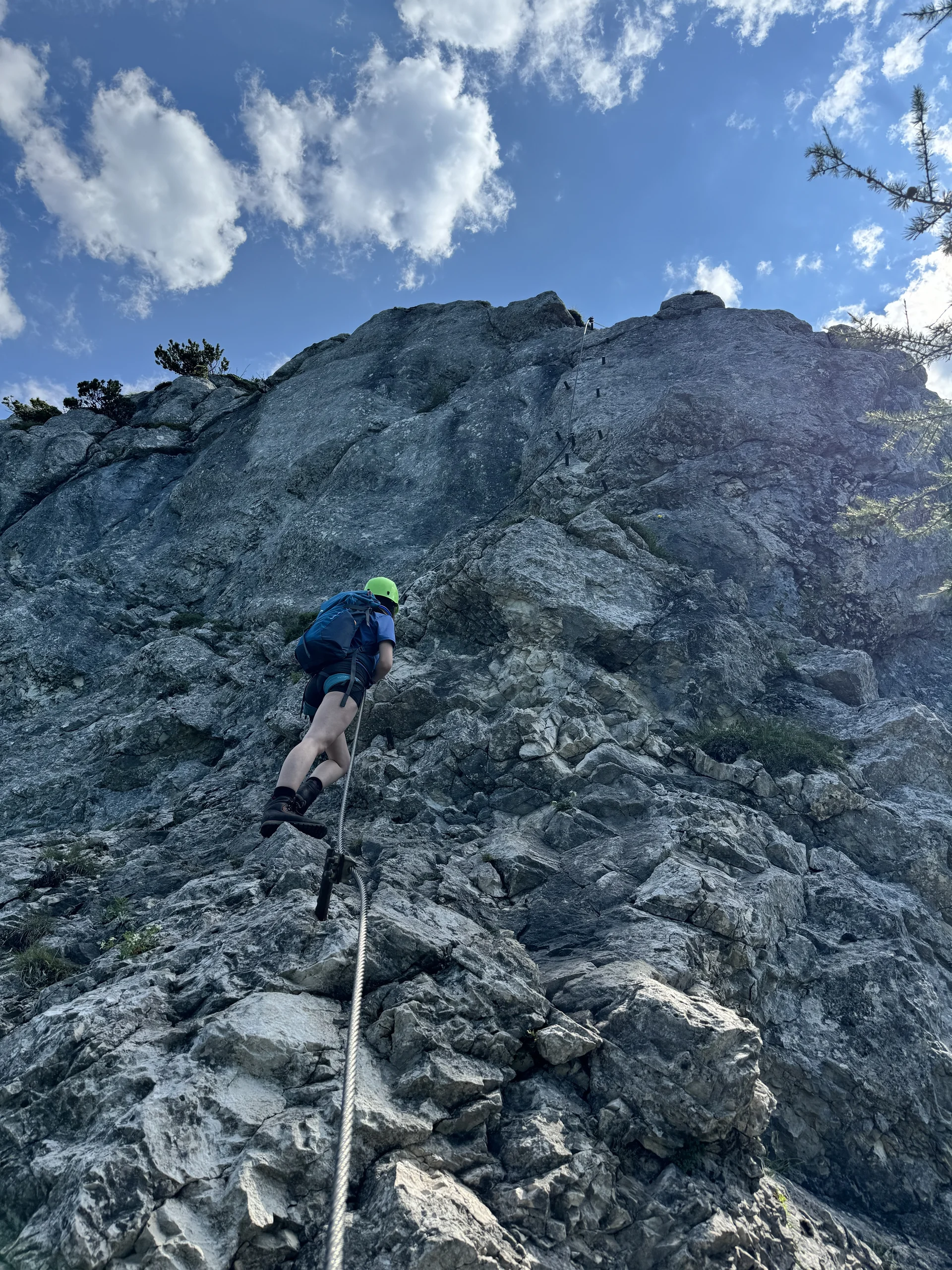 Klettersteig auf den Mahdlgupf | © Maier Georg