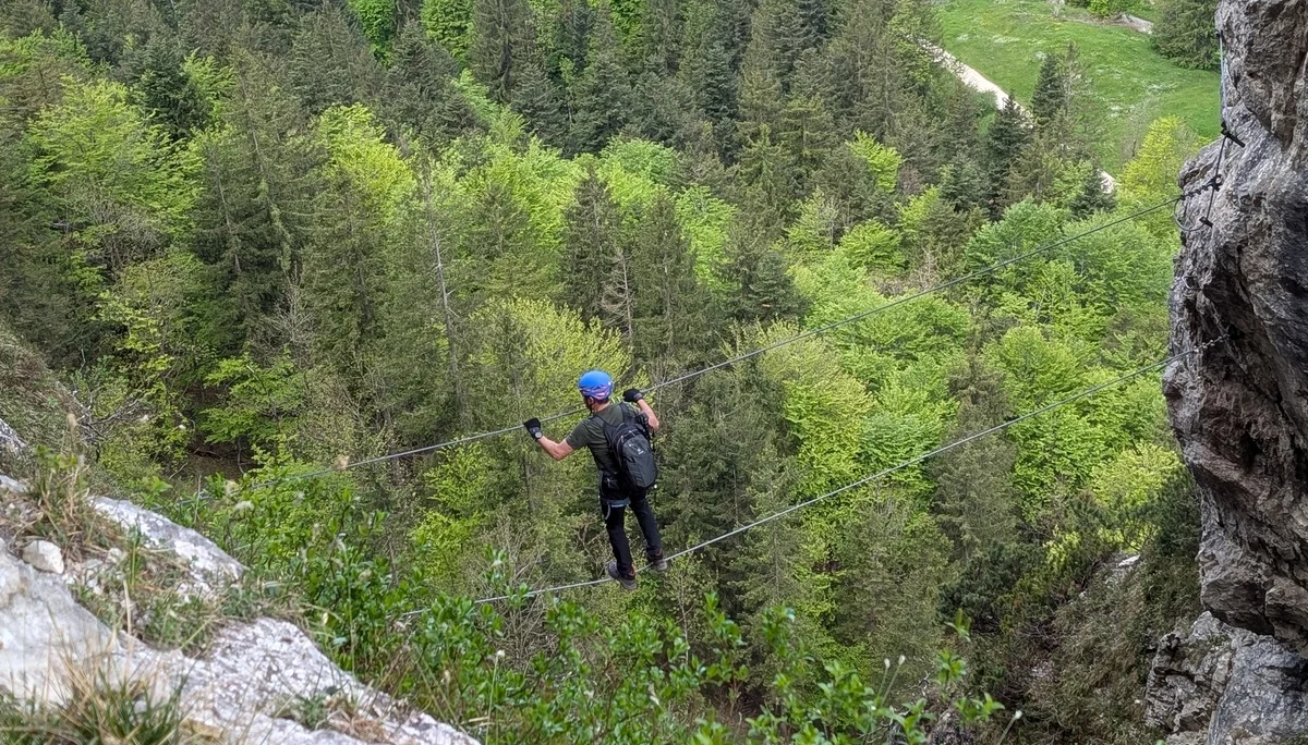 Hausbachfall, Bergkameradensteig, Adolari Klettersteig | © Maier Georg