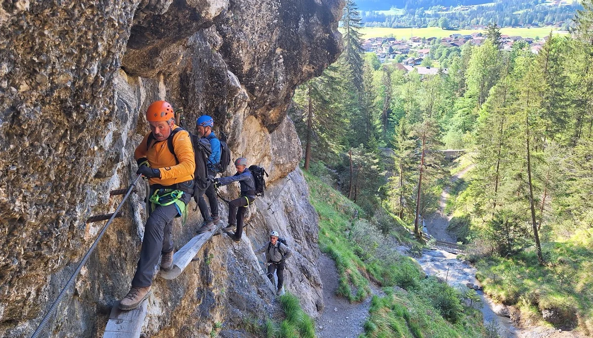 Hausbachfall, Bergkameradensteig, Adolari Klettersteig | © Maier Georg