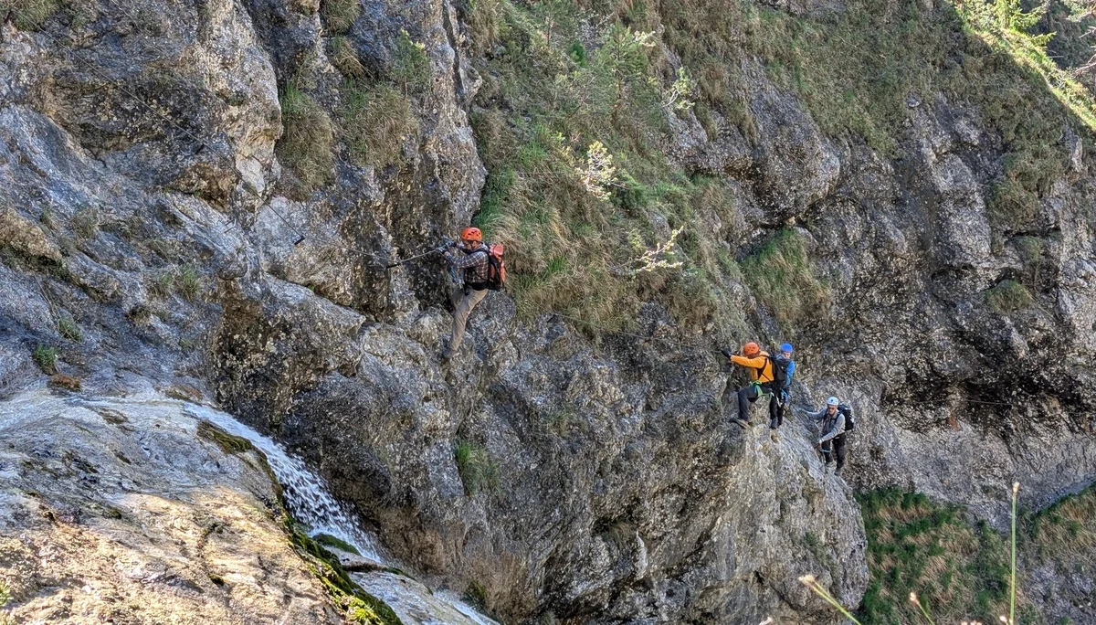 Hausbachfall, Bergkameradensteig, Adolari Klettersteig | © Maier Georg