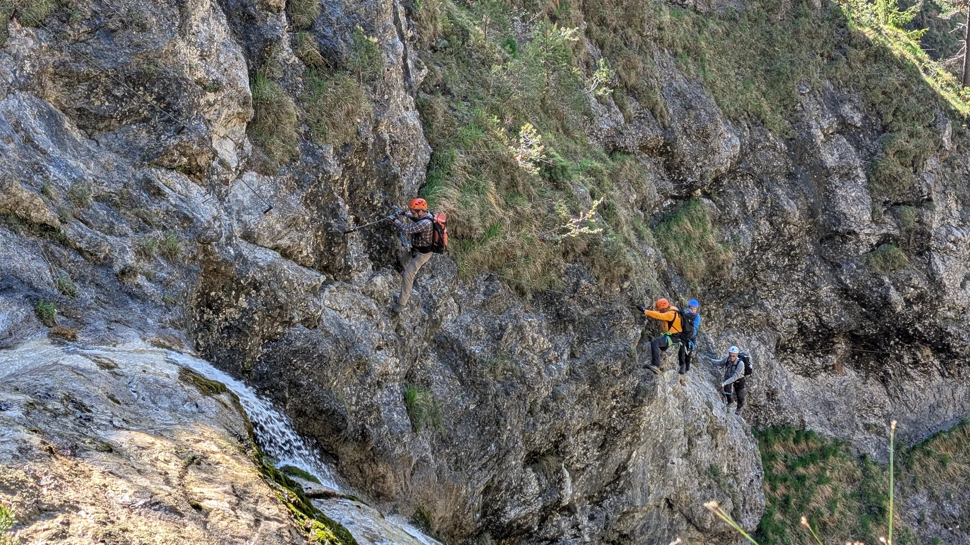 Hausbachfall, Bergkameradensteig, Adolari Klettersteig | © Maier Georg