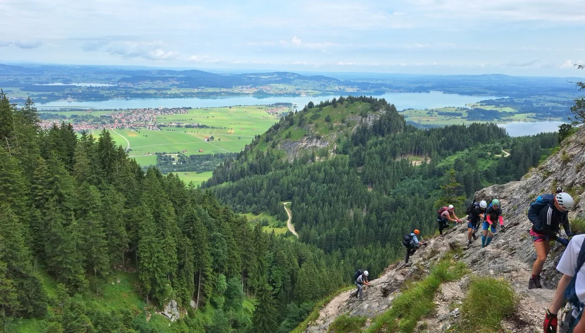 Klettersteige auf den Tegelberg | © Maier Georg
