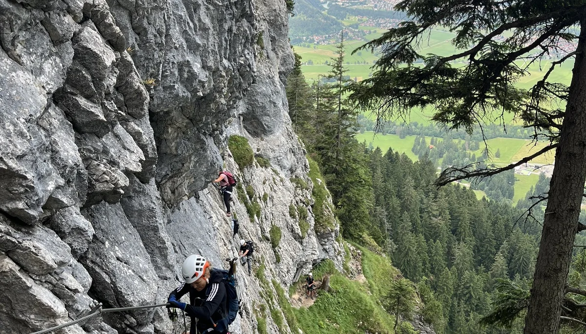 Klettersteige auf den Tegelberg | © Maier Georg
