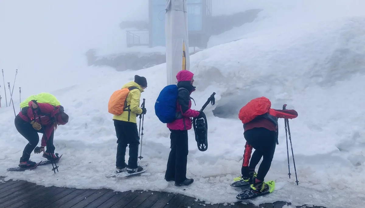 Mit Schneeschuhen auf den Großen Arber | © Killesreiter Marlene