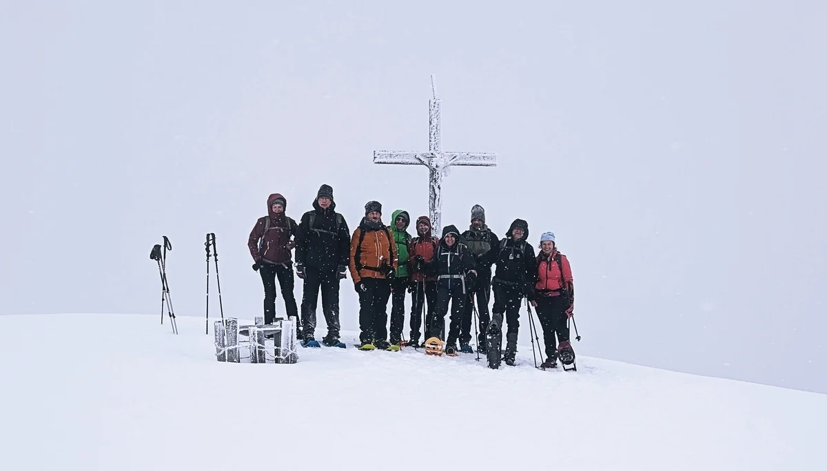 Mit Schneeschuhen auf das Chiemgauer Fellhorn | © Witzelsperger Karin
