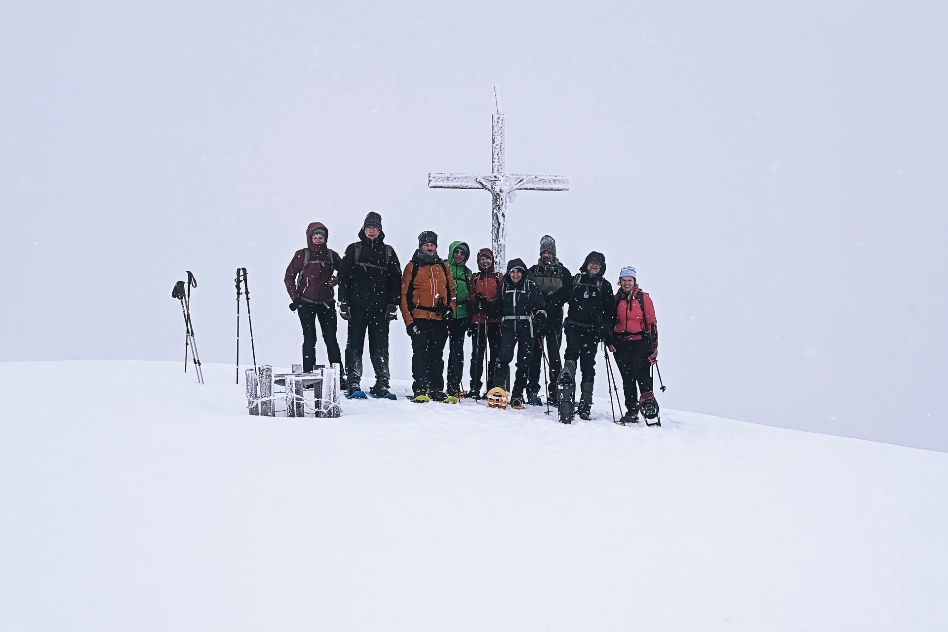 Mit Schneeschuhen auf das Chiemgauer Fellhorn | © Witzelsperger Karin