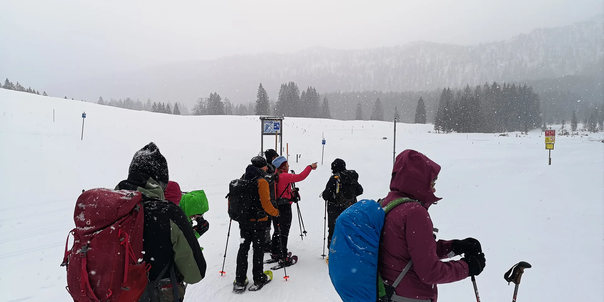 Mit Schneeschuhen auf das Chiemgauer Fellhorn | © Witzelsperger Karin