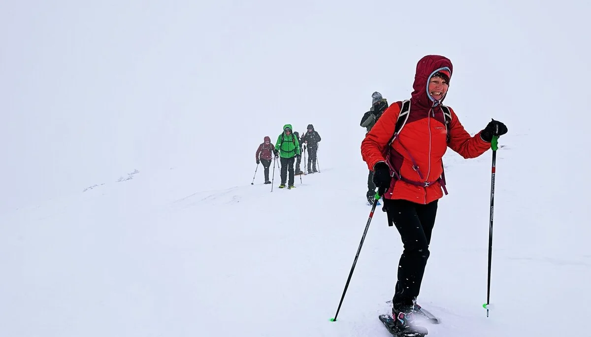 Mit Schneeschuhen auf das Chiemgauer Fellhorn | © Witzelsperger Karin