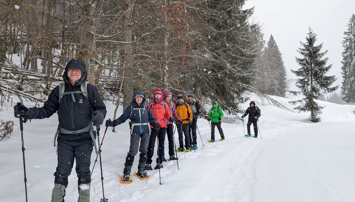 Mit Schneeschuhen auf das Chiemgauer Fellhorn | © Witzelsperger Karin