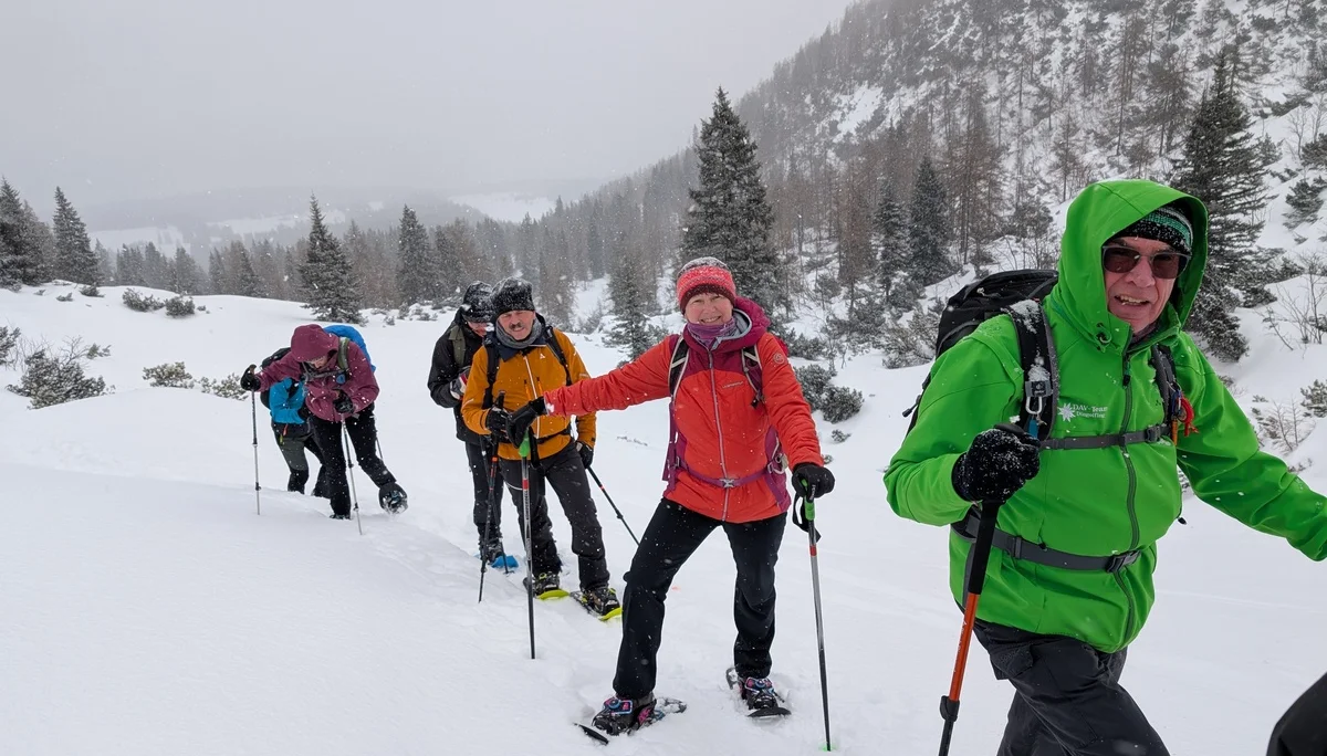Mit Schneeschuhen auf das Chiemgauer Fellhorn | © Witzelsperger Karin
