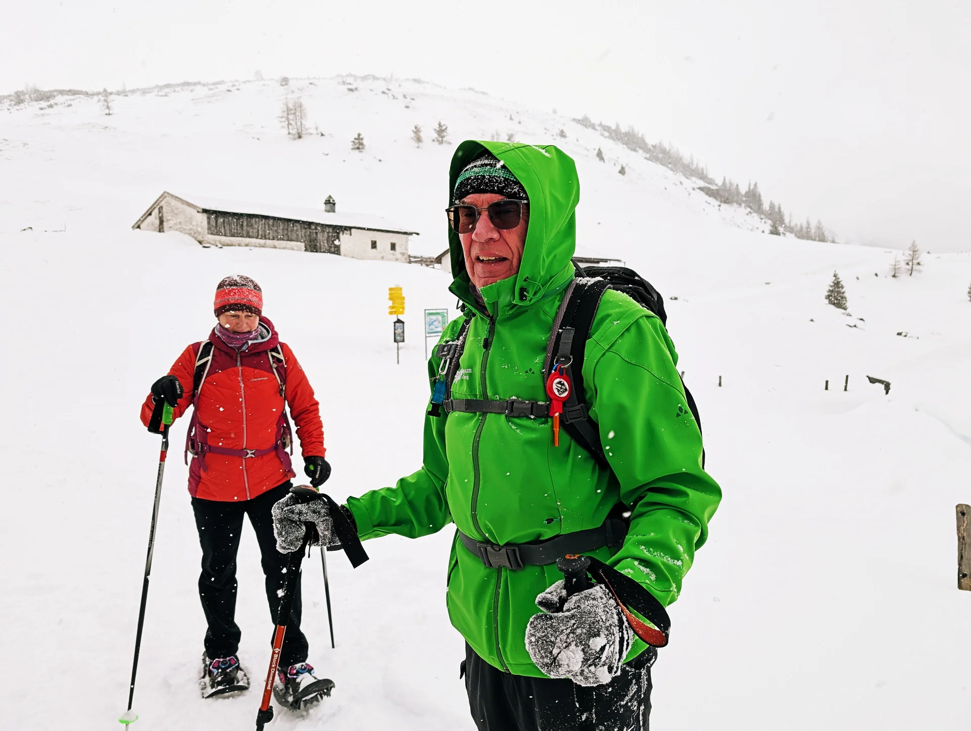 Mit Schneeschuhen auf das Chiemgauer Fellhorn | © Witzelsperger Karin