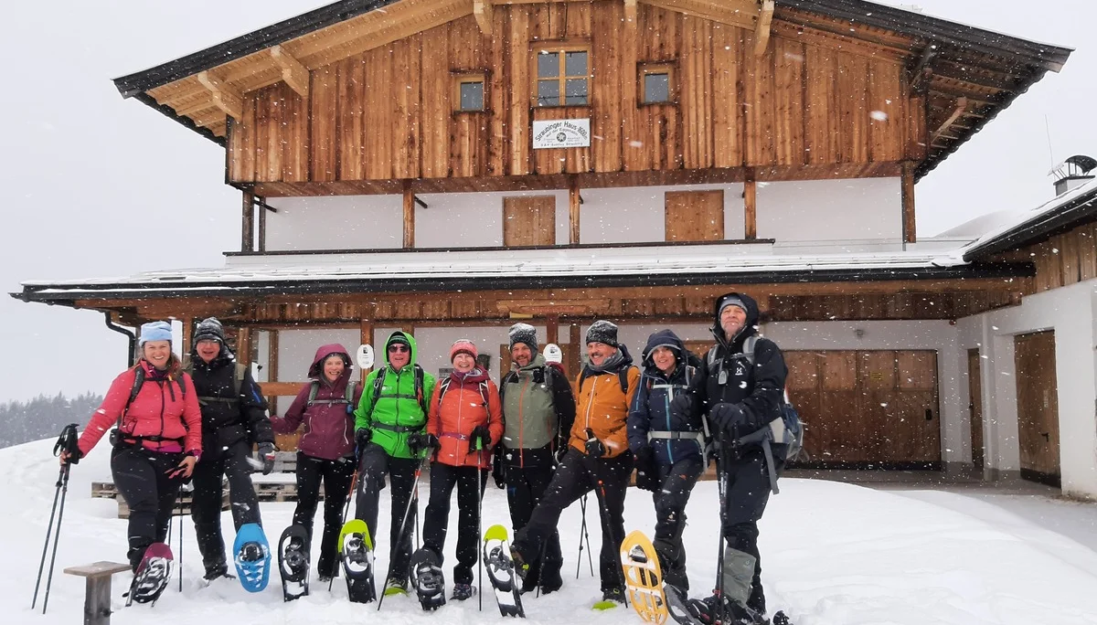Mit Schneeschuhen auf das Chiemgauer Fellhorn | © Witzelsperger Karin