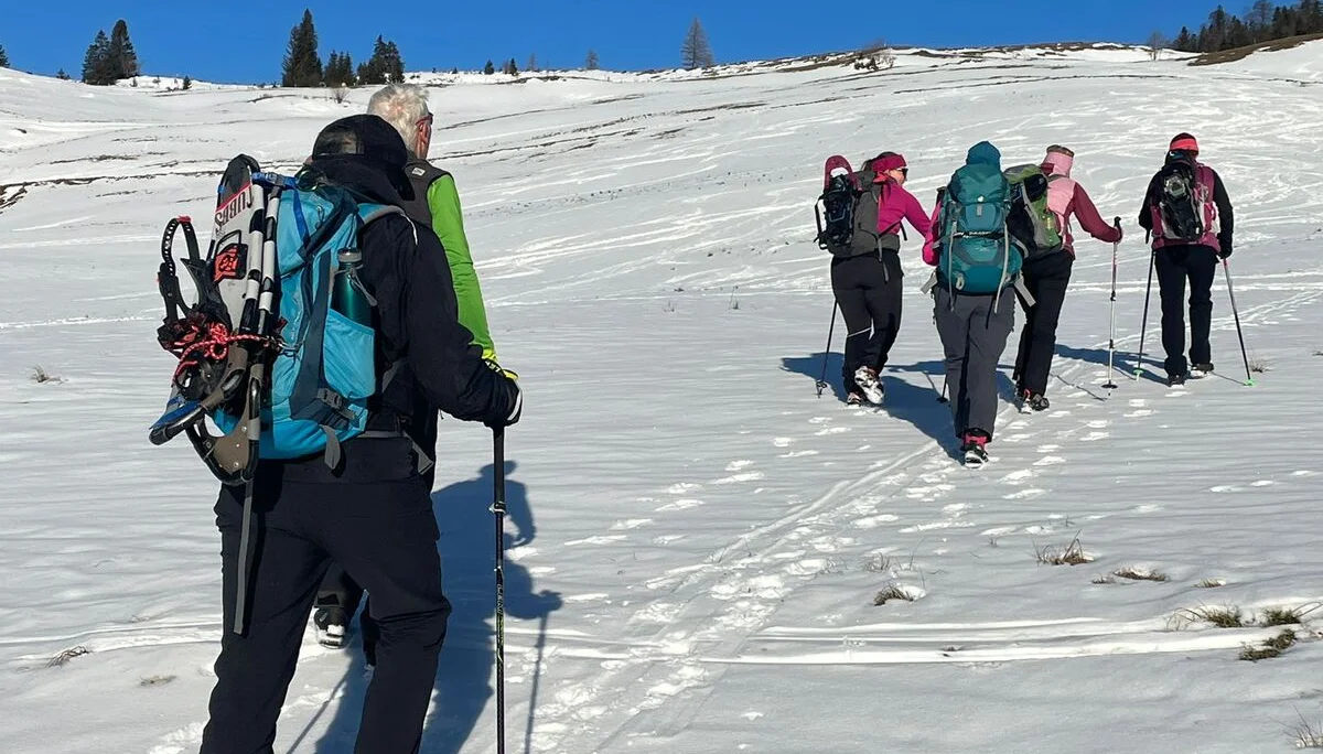 Mit Schneeschuhen auf den Spitzstein | © Witzelsperger Karin