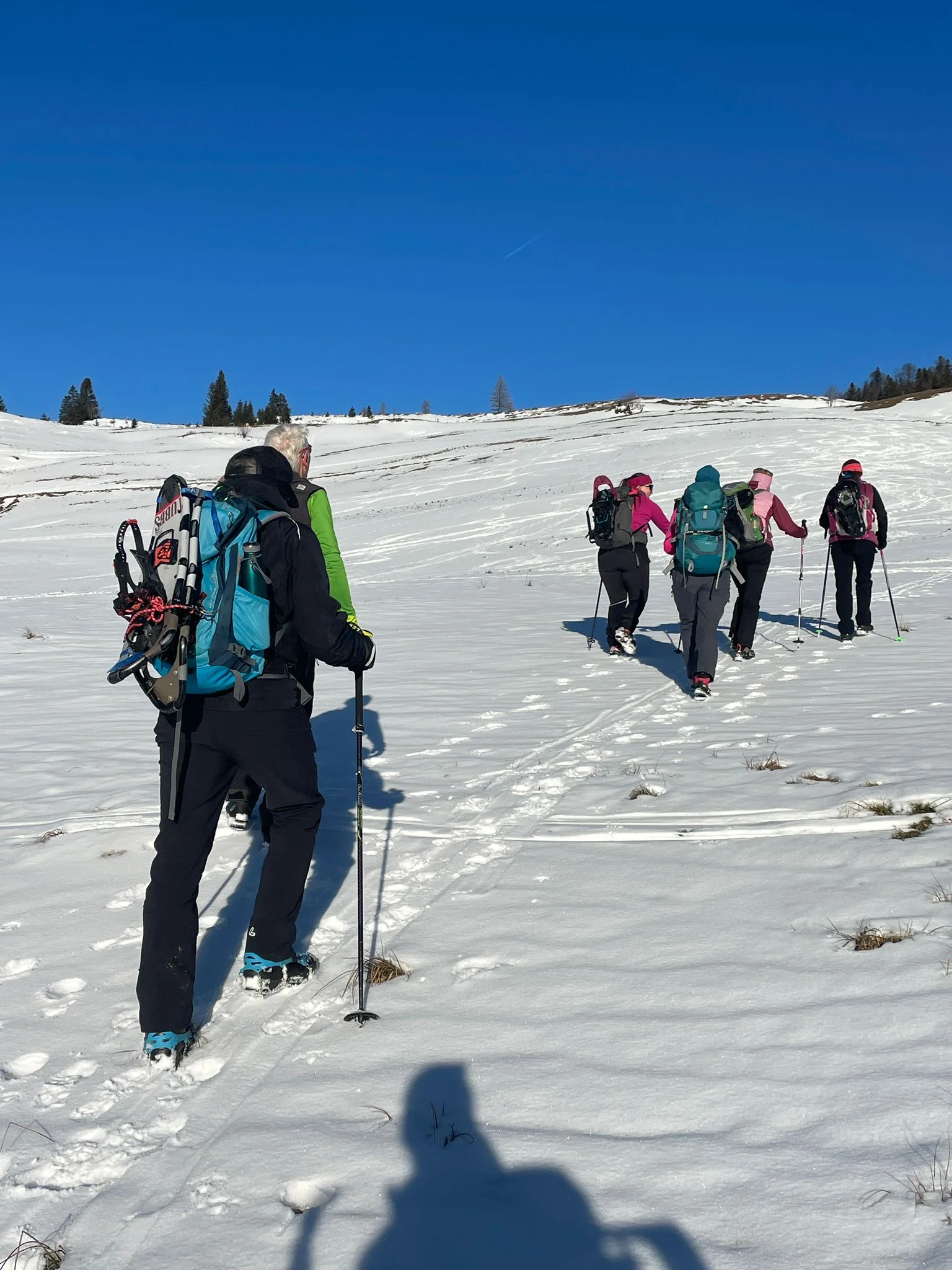 Mit Schneeschuhen auf den Spitzstein | © Witzelsperger Karin