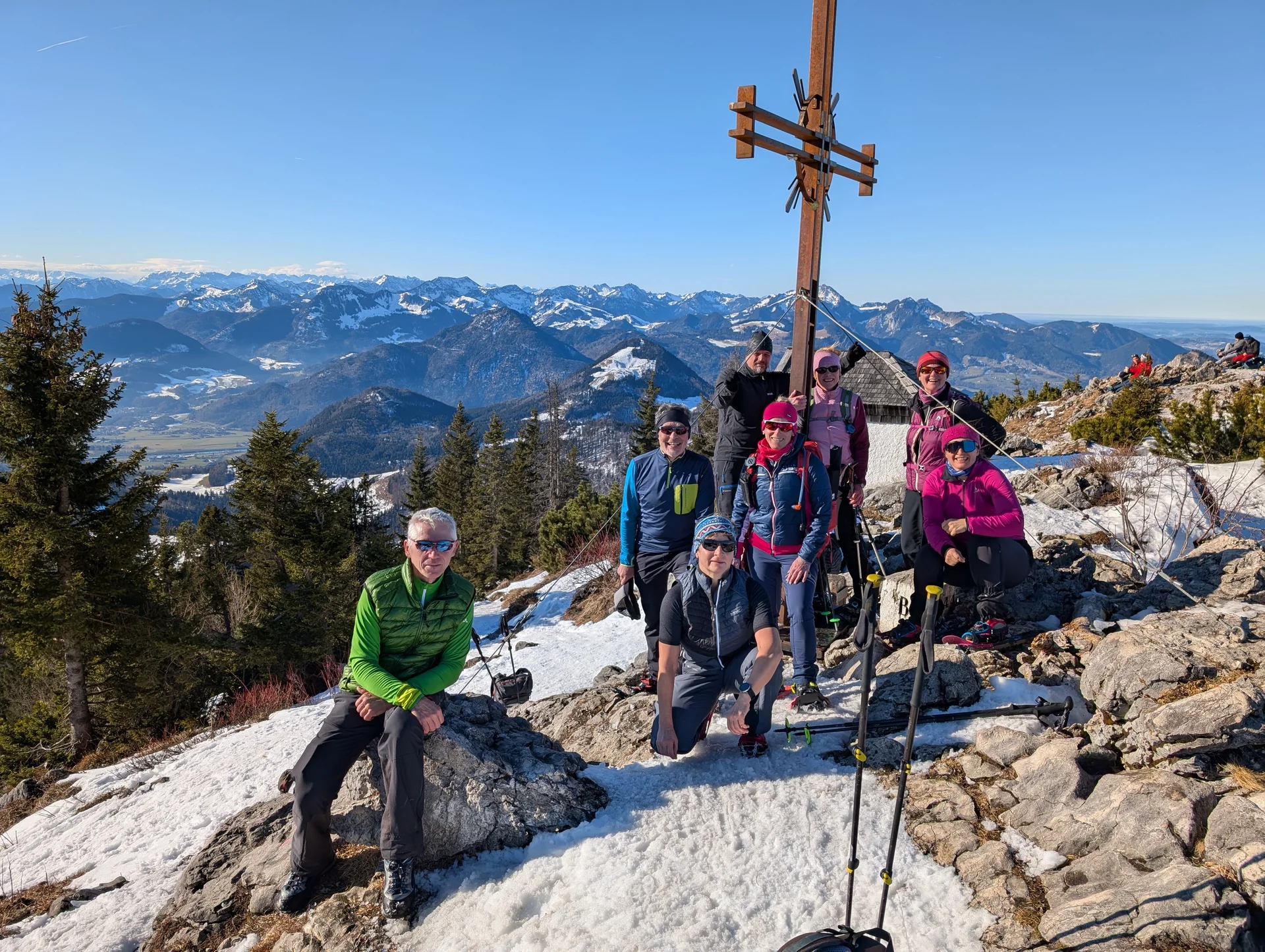 Mit Schneeschuhen auf den Spitzstein | © Witzelsperger Karin