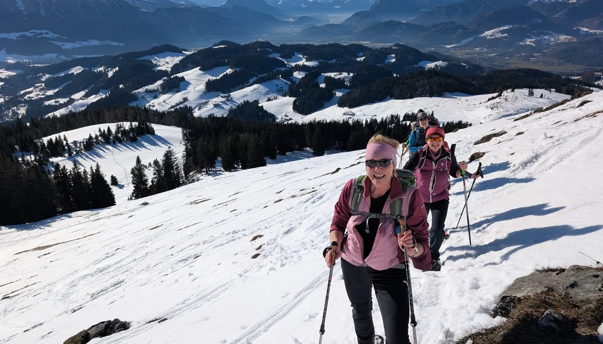 Mit Schneeschuhen auf den Spitzstein | © Witzelsperger Karin
