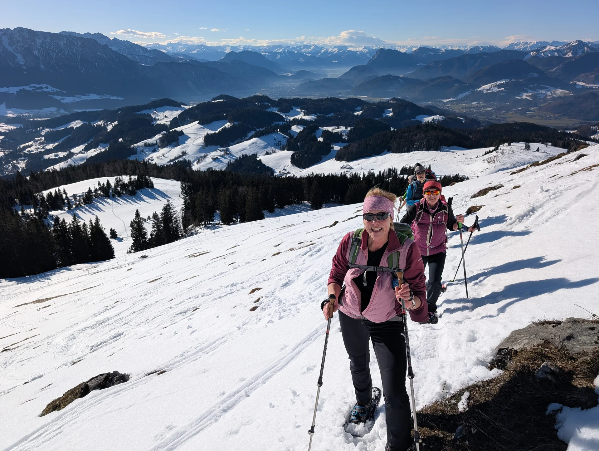 Mit Schneeschuhen auf den Spitzstein | © Witzelsperger Karin